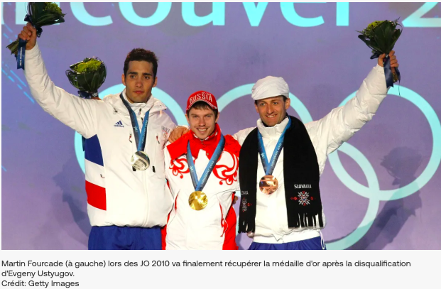 Martin Fourcade médaille olympique
