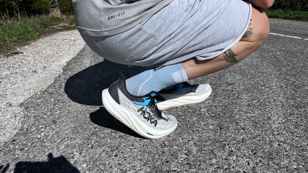 Hoka Rocket X 3 - Carbone et dynamisme