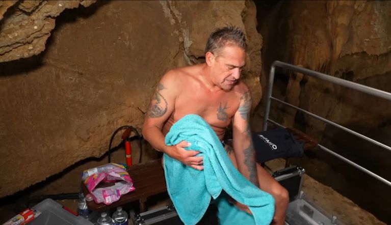 Pascal Pich - Un Ironman à 52 mètres sous terre