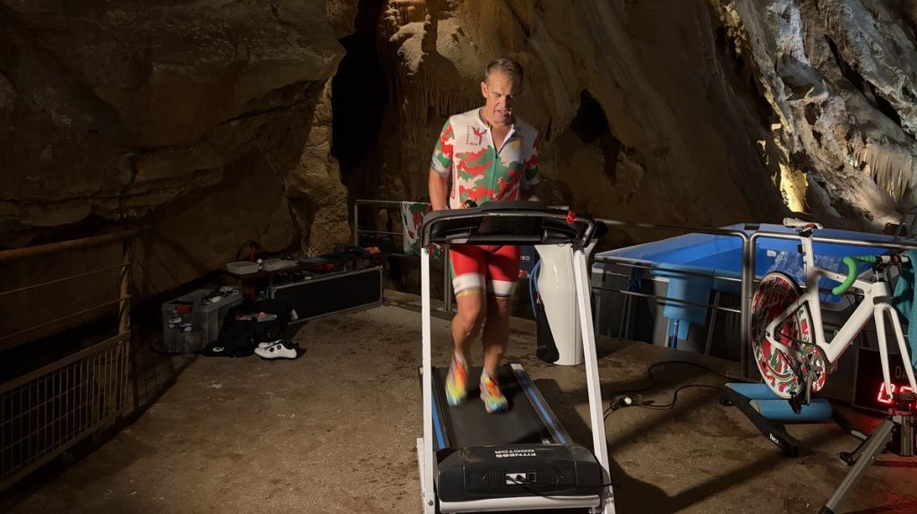 Pascal Pich - Un Ironman à 52 mètres sous terre