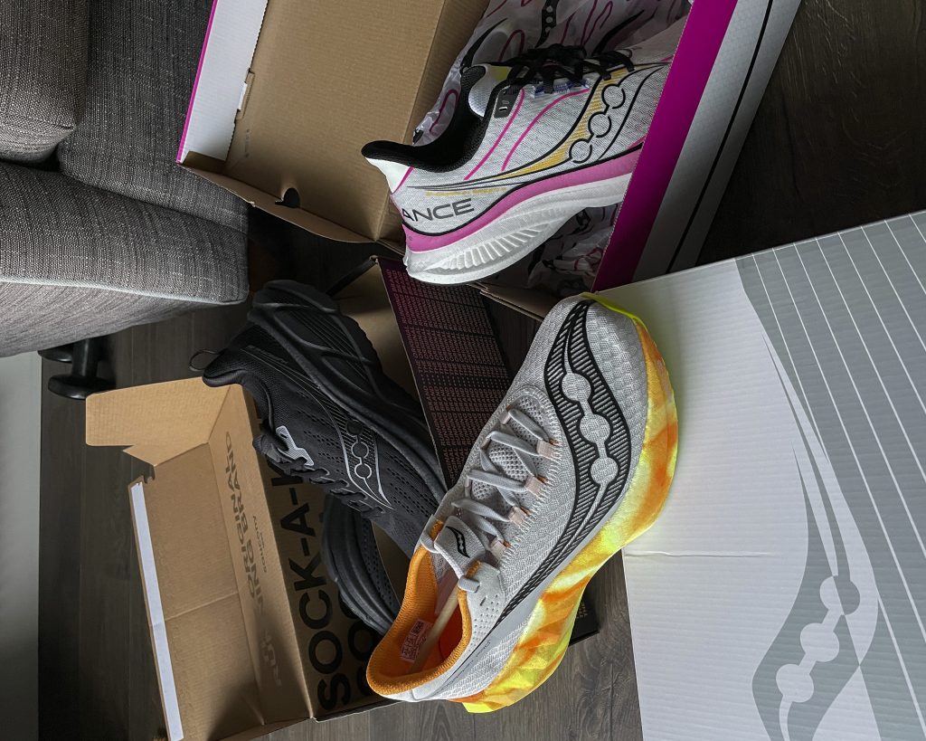 Rotation chaussures running Saucony