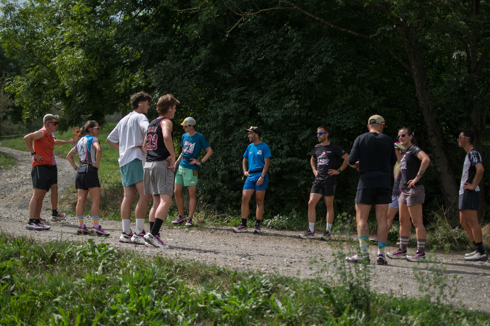 Shakeout trail avant la 6000D avec Kailas Fuga et Shokz