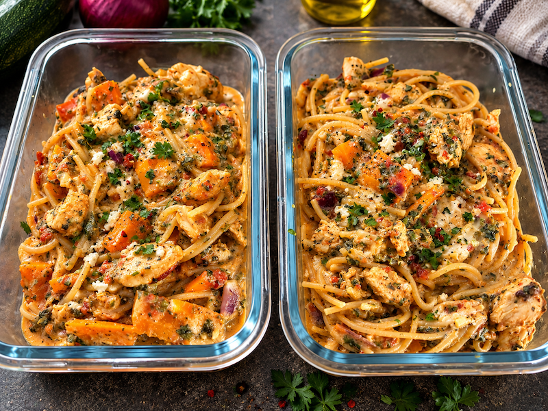 One Pot Pasta Healthy & Protéiné